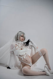 [COS Welfare] Popolare Coser Nizuo Nisa - 2B Doujin Flower Wedding